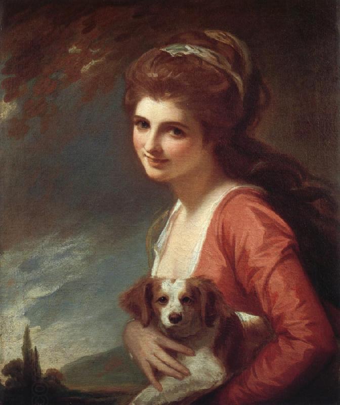 George Romney Lady hamilton as nature China oil painting art